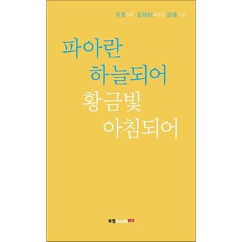 파아란 하늘되어 황금빛 아침되어