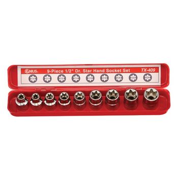 TX-409 지니어스비트소켓별소켓세트 1EA TX-409 (1/2x9PCS)