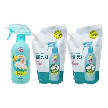 온더바디 코튼풋 발을씻자 풋샴푸 레몬민트향 510ml + 500ml(리필)x2 1세트 Ss (51637407)
