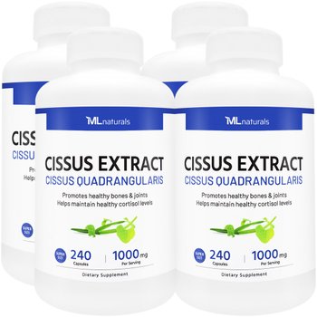 [해외직구] 신제품 4병 마이라이프 내추럴스 수퍼사이즈 시서스 추출물 1000mg 240정 슈퍼사이즈