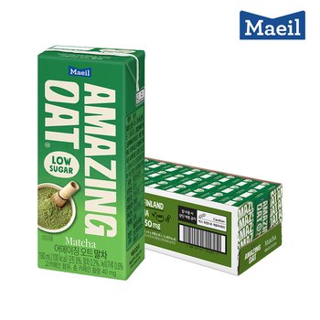 어메이징 오트 말차 190ml 24팩