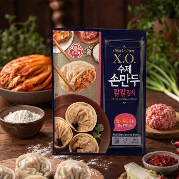 [오뚜기] XO 수제 손만두 칼칼김치 (364gX2) 1개 (S50367570)