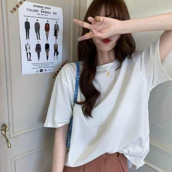 3컬러 FM27PQ31 기본 무지 여름 이너 여성 여자반팔 반팔티셔츠