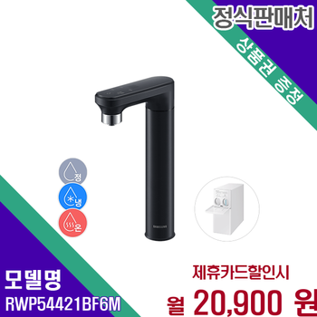 삼성 비스포크 냉온정수기 일체형 정수 필터 RWP54421BF6M 60개월 33900
