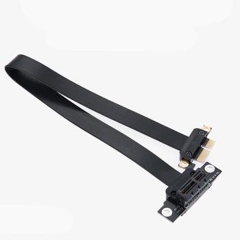 Coms E press PCI 연장 아답터1 배속 꺾임 PCI E 3.0 플랫형30cm (S11187302)