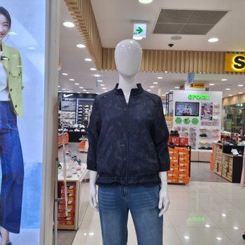 7부 요루프린트 점퍼   1M41338_US