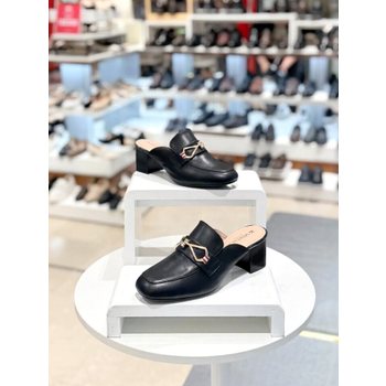 여성 스퀘어 가죽 골드버클 5cm 블로퍼12P3012F EPT