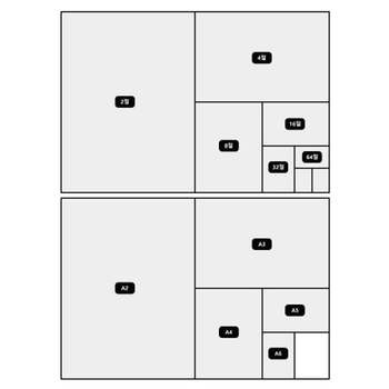 자재 재단켄트지(미색도화지) 200g 전지20장기준