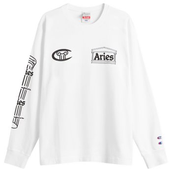 [해외] Champion x Aries Stars Long Sleeve T-Shirt