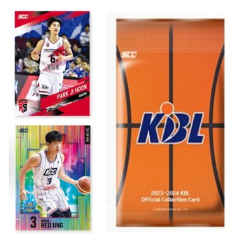 23-24 SCC 프로농구 오피셜 KBL카드 1팩 허웅 허훈 이정현 친필싸인 세븐일레븐
