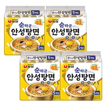 농심 순하군 안성탕면 20봉e[35936242]