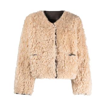 [해외] 스탠드 스터드IO Charmaine 리버서블 페이크 시어링 자켓 619479066