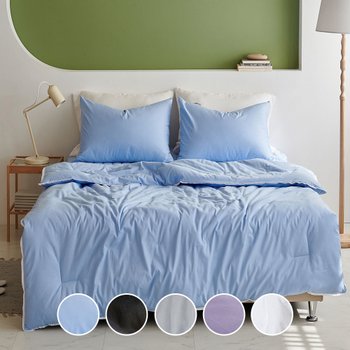 [오늘출발] [20% 신상특가] 부드러운 클래식 순면 40수 다운필 차렵이불/세트/풀세트 SS/Q 5컬러 + 무료배송