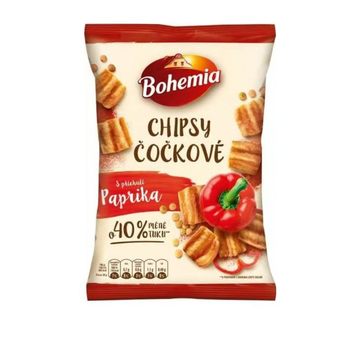 [해외] 보헤미아 체코 저지방 렌틸콩 감자칩 파프리카 65g