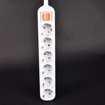 국산 OS 8M 6구 스위치 멀티탭 통합 절전형