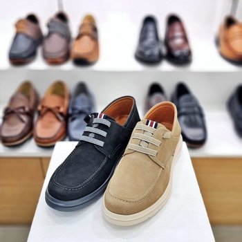 경량 데일리 밴드형 남성 4cm굽 보트화 2color Y24008 LEE76177