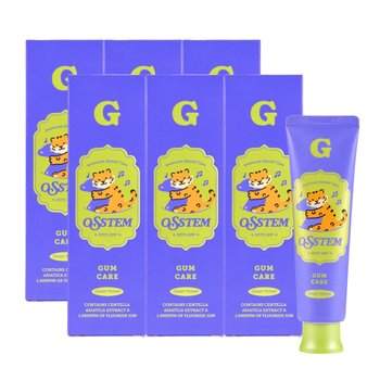 오스템 G 잇몸케어 치약 잇몸에 좋은 치약 120g 6개