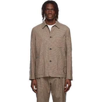 25 FW Ahluwalia 앤PaulSmith   베이지 울 블레이저 222395M195000