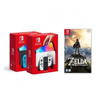 [닌텐도] 스위치 OLED 본체 + 젤다의 전설 야생의숨결
