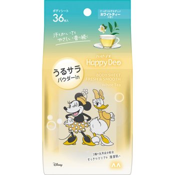 [해외] 해피 데오 해피 데오 뷰티 시트, 모이스처라이징 사라 화이트 티, 36매, 만담