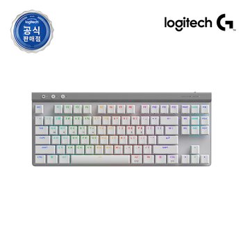 로지텍코리아 로지텍G G515 LIGHTSPEED 무선 TKL 텐키리스 화이트 SSG