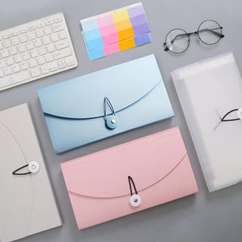 통장지갑 JO32AP72 영수증관리 아코디언 지폐 포켓 정리함 지갑