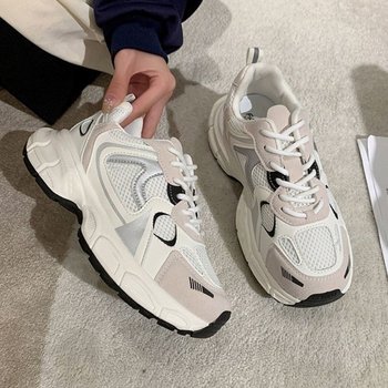 데일리 여자 어글리 스니커즈 메쉬 캐주얼 운동화 (WFG1JQI)