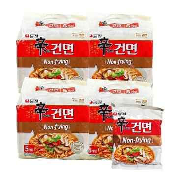 신라면건면 20개 깔끔한매운맛 봉지라면 97g (48737867)