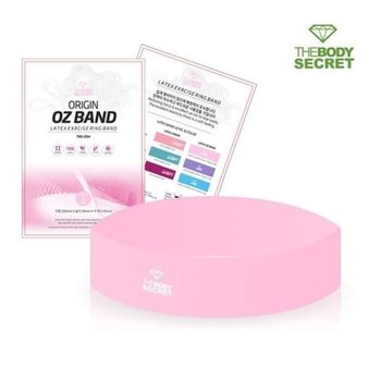 더바디 라텍스밴드 OZ밴드 0.45mm 요가 헬스 스트레칭 탄력밴드 (WC990CE)