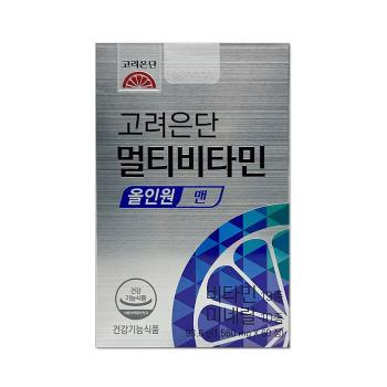 고려은단 멀티비타민 올인원 맨 60정 1박스 2개월분 dn (S48371612)