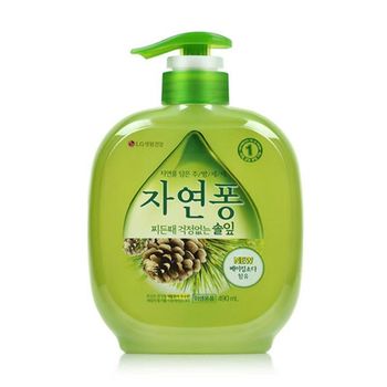 자연퐁 XIOT4445 주방세제 솔잎 490ml 용기