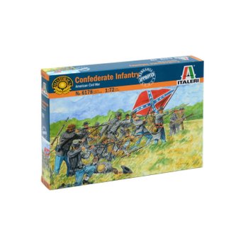 Italeri BI6178 1/72 AMERICAN CIV.WAR: CONFEDERATE INFA