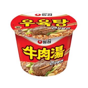농심 우육탕면 큰컵사발면 115g x 14개