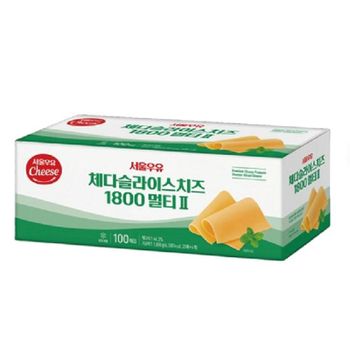 (로)체다슬라이스 치즈100장[35857217]