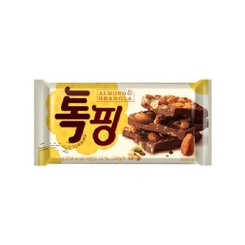 오리온 톡핑아몬드 그래놀라 톡핑 43g