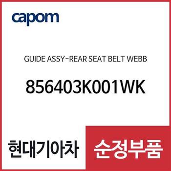 가이드-리어 시트벨트 웨빙 (856403K001WK) K7, 그랜저TG