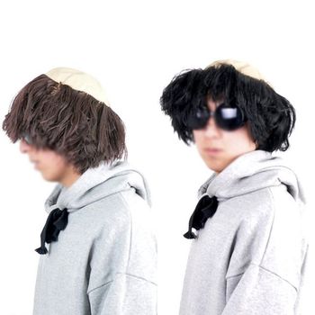 PW-SA 사오정 대머리 가발 파티용품 파티가면