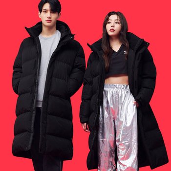 훼르자 카르디아 헤비 롱패딩 벤치코트 돕바 패딩 점퍼 23993