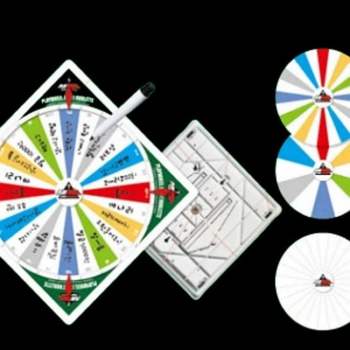 멀티 복불복룰렛 휴대용보드게임 규칙놀이 온가족보드게임 보드게