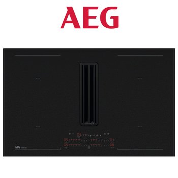 [해외] 아에게 프리미엄 후드일체형 인덕션 무광 매트글라스 83cm 필터형 프레임 XCD6847AS 26년 신형