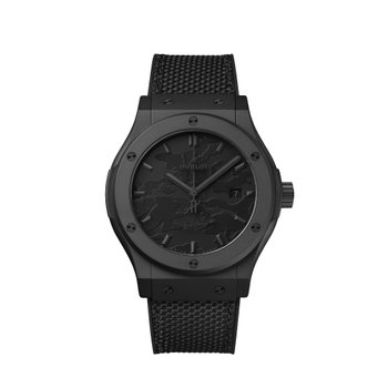 [해외] 위블로 요지 야마모토 손목 시계 블랙 카모 HUBLOT Yohji Yamamoto 42MM