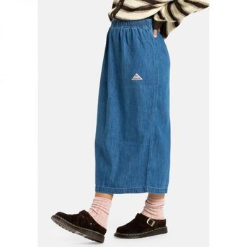 퀵실버 YUKON Denim skirt medium blue 7500518