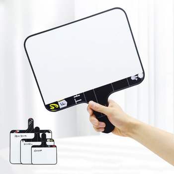 손잡이 양면 화이트보드 정답판 미니보드 21x28CM 단체선물
