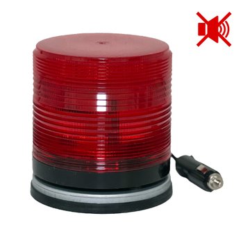 LED 경광등 저가형 보급형 125 D/C 12/24V겸용 자석식(소리안남) 신호 표시 안전