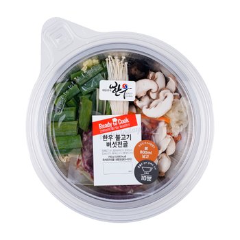 한우 불고기 버섯전골 750g