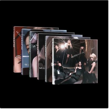 [중고] 개봉앨범 포카 없음 / 르세라핌 (LE SSERAFIM) - 5th Mini Album HOT (COMPACT ver.) 6종 세트 무료배송
