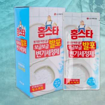 변기세정제 발포 거품형 화장실 청소세제 3회분