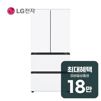 LG 오브제컬렉션 김치톡톡 4도어 김치냉장고 505L Z509MHHF23 렌탈 60개월 월 66300원