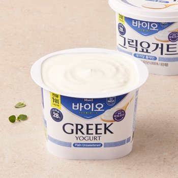 [매일유업] 그릭요거트 무가당 플레인 400g*2