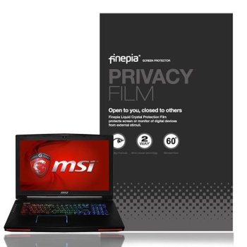 [MSI]PE72 7RE 시리즈용 Privacy 정보보호필름+올레포빅필름